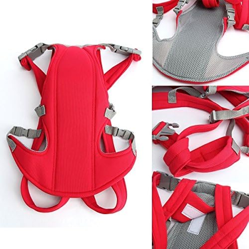 FORWORD Adjustable Infant Baby Carrier Newborn Kid Sling Wrap Front Back Rider Backpack Pouch Bag Original Ultralight Miracle (Red)