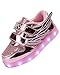 KolHit Kids Winged LED Color Changing Metallic Light-Up Shoes(Toddler/Little Kid/Big Kid)