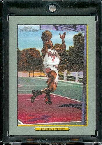 2006 07 Topps Turkey Red #22 Ben Gordon Chicago Bulls Basketball Card - Mint Condition - In Protective ScrewDown Case!