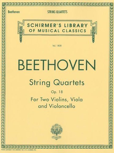 STRING QUARTETS OP18 NO 1-6  PARTS