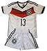 FWC 2014 Germany Kids Home Jersey & Short #13 MULLER Youth Sizes