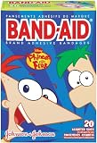 Band-Aid Disney Phineas and Ferb, Assorted, 20 Count