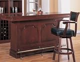51DdhqoCzQL. SL160  Cherry Finish Wood Bar with Sink