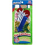 ArtSkills Eye Catching Poster Shapes, Neon and Holographic, 85-Count, Includes 1 Glue Stick (PA-1218)