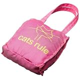 Catnip Toy - Pink Mini Tote by Cats Rule