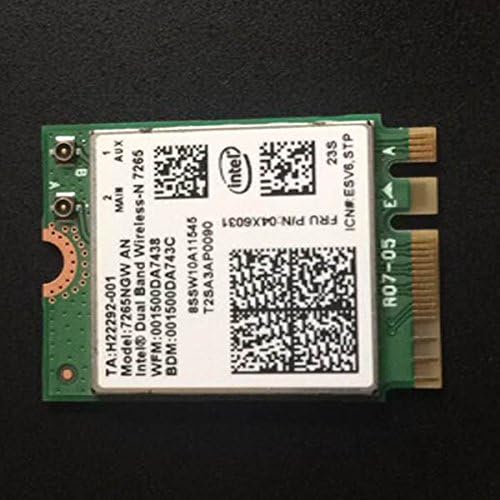 Intel 7265ngw an Dual Band Wireless N for IBM Thinkpad Lenovo 04x6031 Ngff Card