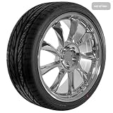20 Inch Chrome 590 Series Wheels Rims and Tires for Mercedes-Benz by USARIM