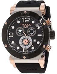 Mulco Unisex MW5-1623-025 Nuit Track Chronograph Swiss Movement Watch