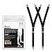 HOLD'EM Shirt Stay for men Police Military garter Holder Sock Suspender Non-Slip Clips