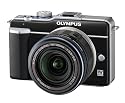Olympus E-PL1 Compact System Camera - Black (14-42mm Black Lens Kit)