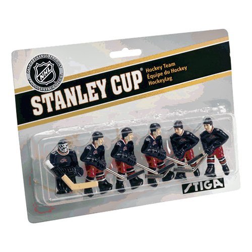 Stiga Columbus Blue Jackets NHL Table Top Hockey Team Pack
