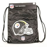 Pittsburgh Steelers Officially Licensed Cinch Shoe/Book Bag - Black