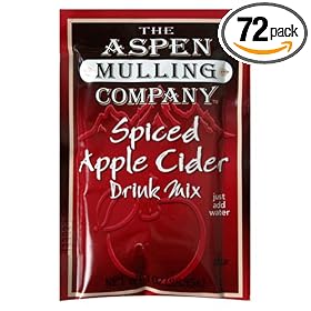 Aspen Mulling Spiced Apple Cider, 1-Ounce Packet, Single Serve Units (Pack of 72)