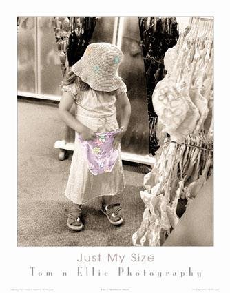 Just My Size by Photography Tom N Ellie Art Print Poster