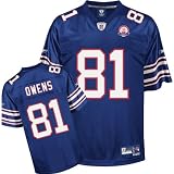 Reebok Buffalo Bills Afl 50Th Anniversary Terrell Owens Premier Jersey Extra Large
