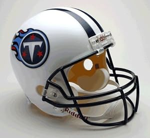 Tennessee Titans Riddell Full Size Deluxe Replica Football Helmet