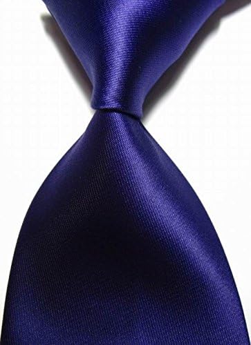 Kristy Tok Collection - Dark Purple Simple Plain Series Jacquard Woven Silk Men's Neckties with Designs - CPHQ (Compatible Price & High Quality)