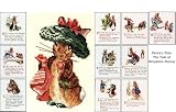 The Tale of Benjamin Bunny Cross Stitch Book (Green Apple, Inc., 552)