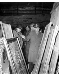 Single Detail Page Misc: General Dwight D. Eisenhower Supreme Allied Commander Gen. Omar N. Bradley Lt. Gen. George S. Patton, Jr. WWII Photo 8x10