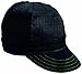 Mutual Industries 00250-00000-0750 Kromer Black Welder Welder Cap, Cotton, Length 5
