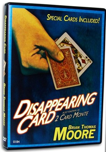 The Disappearing Card Magic Trick (Aka the Two Card Monte) Includes Instructional DVD with Brian Thomas Moore