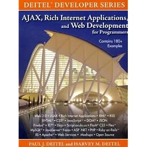 51De5uIsz9L. SL500 AA300  AJAX, Rich Internet Applications, and Web Development for Programmers