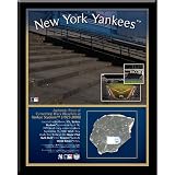 Steiner Sports New York Yankees 8-by-10-Inch Stadium Black Plaque