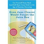 Even June Cleaver Would Forget the Juice Box: Cut Yourself Some Slack (and Raise Great Kids) in the Age of Extreme Parenting book cover