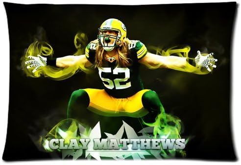Custom Green Bay Packers Pillowcase Standard Size 20x30 Personalized Pillow Cases CM-543