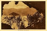 1925 Rotogravure San Giovannia Ballagio Tremezzina Lake Como Lobardy Italy Scene - Original Rotogravure