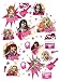 Kitchen & Housewares : Bratz Stikarounds Wall Stickers Musical Starz Design 38 pieces