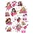Bratz Stikarounds Wall Stickers Musical Starz Design 38 pieces