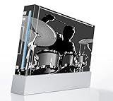 Drum and Drumer Decorative Protector Skin Decal Sticker for Nintendo Wii Co ....