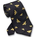 Bumble Bees - Men's Silk Necktie