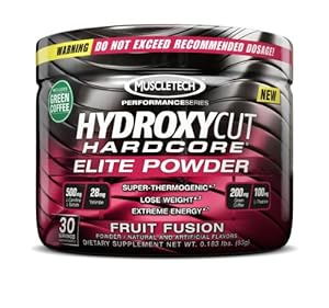 Hydroxycut Hardcore Elite Powder, 30 Servings 0.183lbs