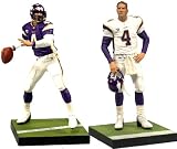 McFarlane Toys NFL Sports Picks Exclusive Action Figure 2Pack Brett Favre (Minnesota Vikings) Home Away Jersey