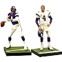 McFarlane Toys NFL Sports Picks Exclusive Action Figure 2Pack Brett Favre (Minnesota Vikings) Home Away Jersey