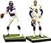 McFarlane Toys NFL Sports Picks Exclusive Action Figure 2Pack Brett Favre (Minnesota Vikings) Home Away Jersey