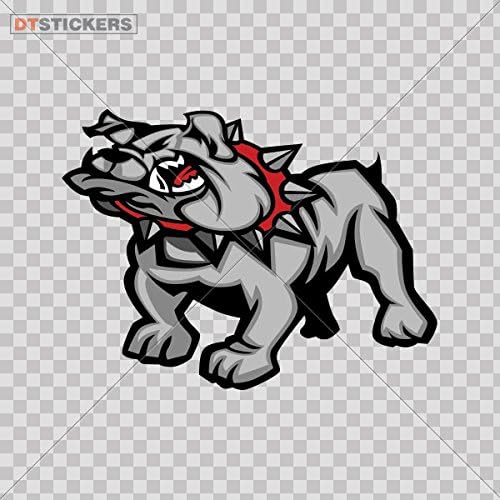 Vinyl Stickers Decals Angry Bulldog Garage home window studio college cut portrait (3 X 2,24 Inches) Fully Waterproof Printed vinyl sticker