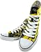 Eddie Van Halen EVH Yellow/Black/White Combo Hi Top Sneaker - More Colors