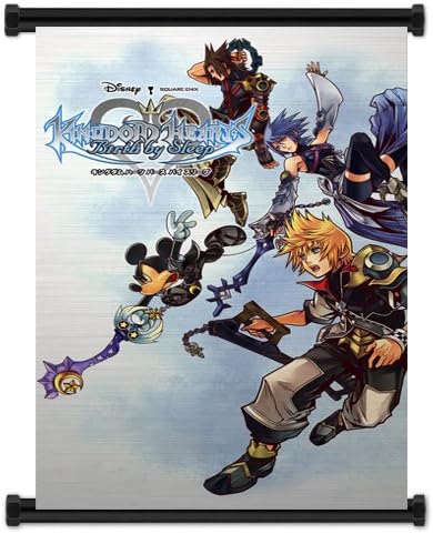 Kingdom Hearts Game Home Decor Wall Scroll Poster (16x21) Inches