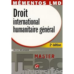 Droit international humanitaire g�n�ral