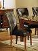 Set of 2 Parson Dining Chairs in Dark Brown Finish