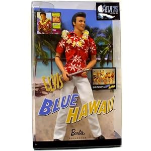 Mattel Barbie Elvis Presley Collection Classic Edition Elvis In Blue Hawaii by 