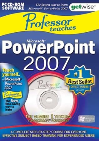 Greenstreet Professor Teaches Microsoft Powerpoint 2007 Training Suite (PC)