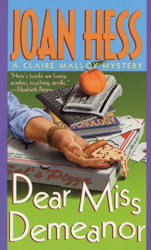 Dear Miss Demeanor: A Claire Malloy Mystery (Claire Malloy Mysteries Book 3)