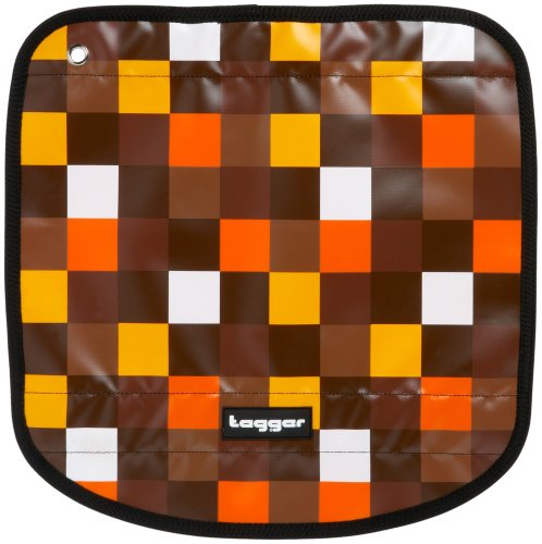Tagger Bags, Flap gro&szlig; - Crew Retro Square DUOR orange 35003-00074, Umh&auml;ngetasche, orange (DUOR )
