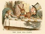 Alice In Wonderland - Mad Hatters Tea Party - Greeting Card