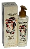 ED HARDY LOVE & LUCK by Christian Audigier for WOMEN: BODY LOTION 6.7 OZ