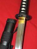 Classic Crane Tsuba Handmade Samurai Katana Sword Sharp